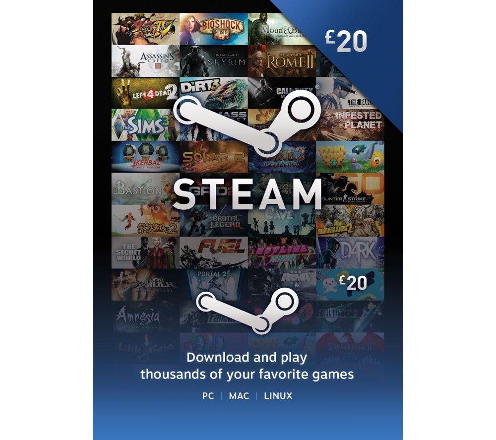 HYPERX Cloud III Gaming Headset (Black) & Steam Wallet Card (£20) Bundle