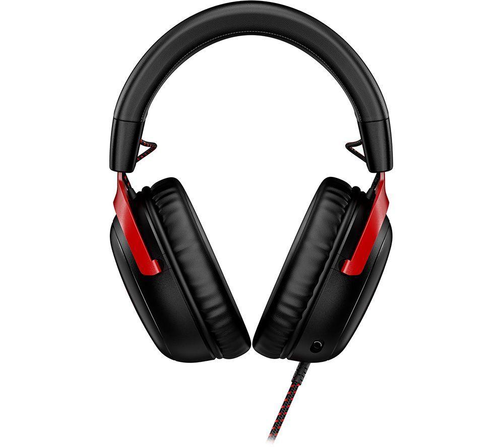 HYPERX Cloud III Gaming Headset (Black & Red) & Steam Wallet Card (£20) Bundle