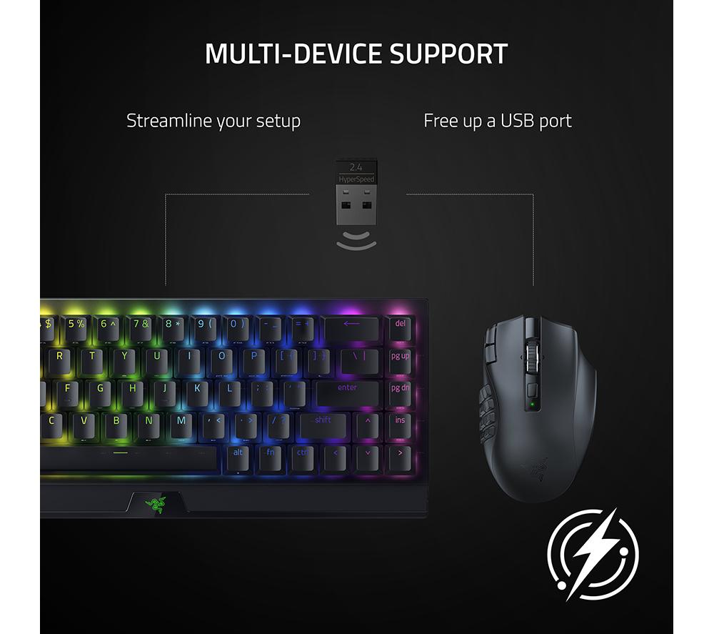 RAZER Naga V2 HyperSpeed Wireless Optical Gaming Mouse
