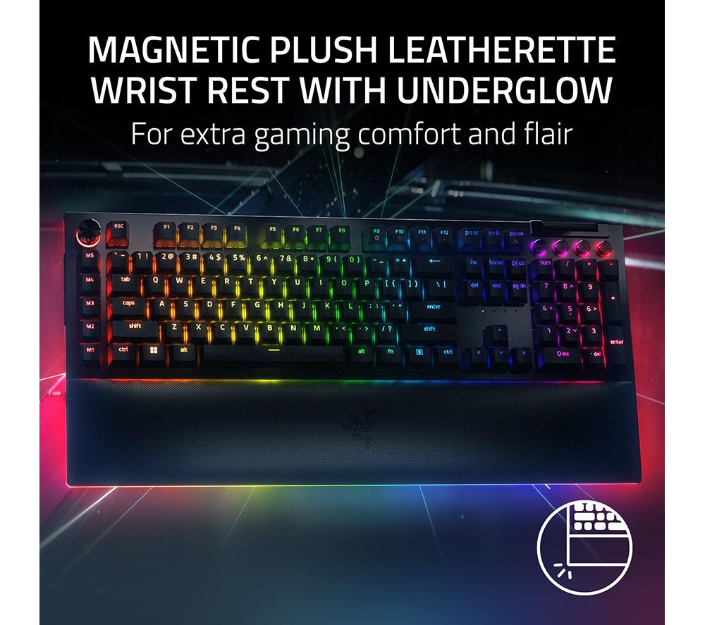 RAZER Blackwidow V4 Pro Mechanical Gaming Keyboard - Black