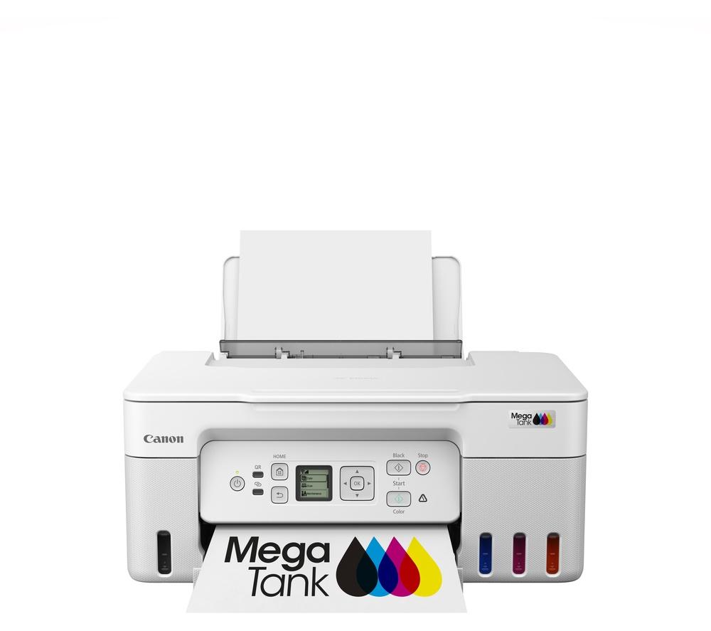 CANON PIXMA G3571 All-in-One Wireless Inkjet Printer - White