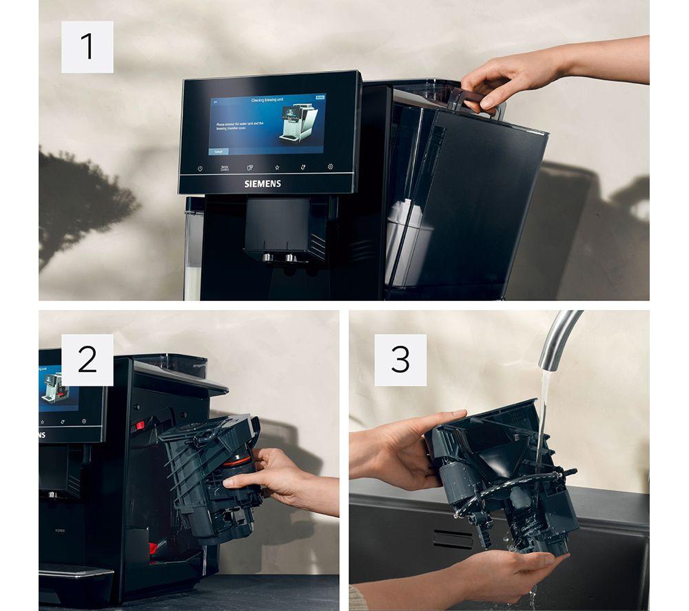 SIEMENS TQ903GB9 Smarte Kaffeevollautomat - Schwarz