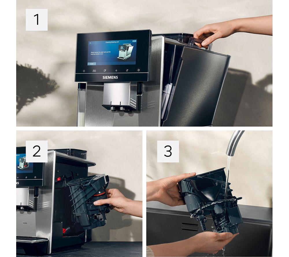 Cafetera inteligente superautomática Siemens EQ900 TQ907GB3 - Negra