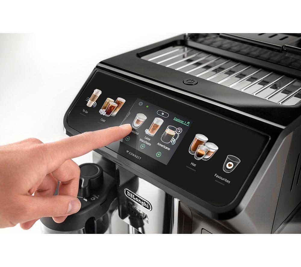 DELONGHI Eletta Explore ECAM450.86.T Smart Bean to Cup Coffee Machine - Silver