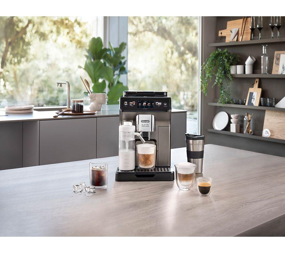 DELONGHI Eletta Explore ECAM450.86.T Smart Bean to Cup Coffee Machine - Silver