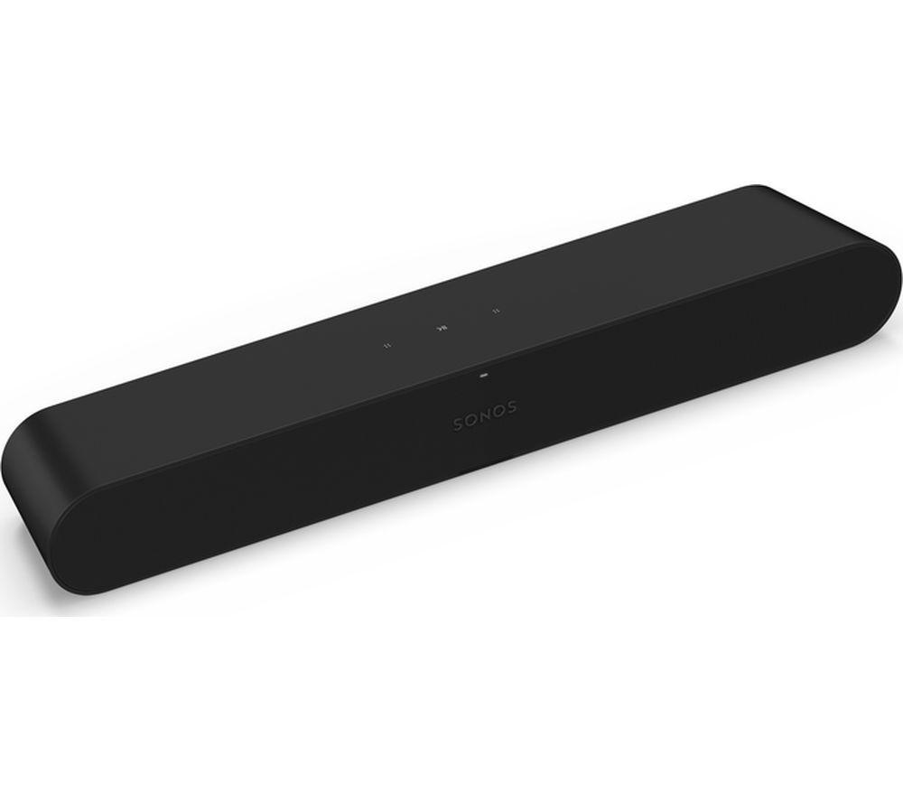 SONOS Ray Compact Sound Bar & SUB Mini Wireless Subwoofer Bundle - Black
