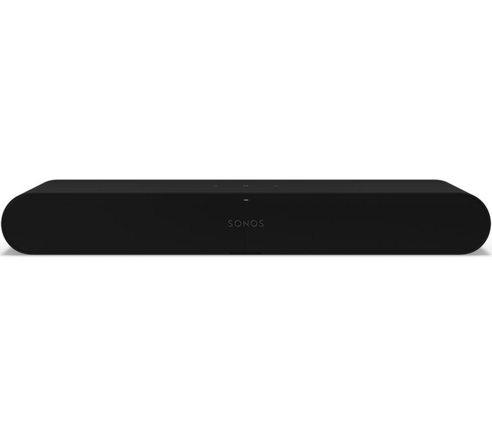 SONOS Ray Compact Sound Bar & SUB Mini Wireless Subwoofer Bundle - Black