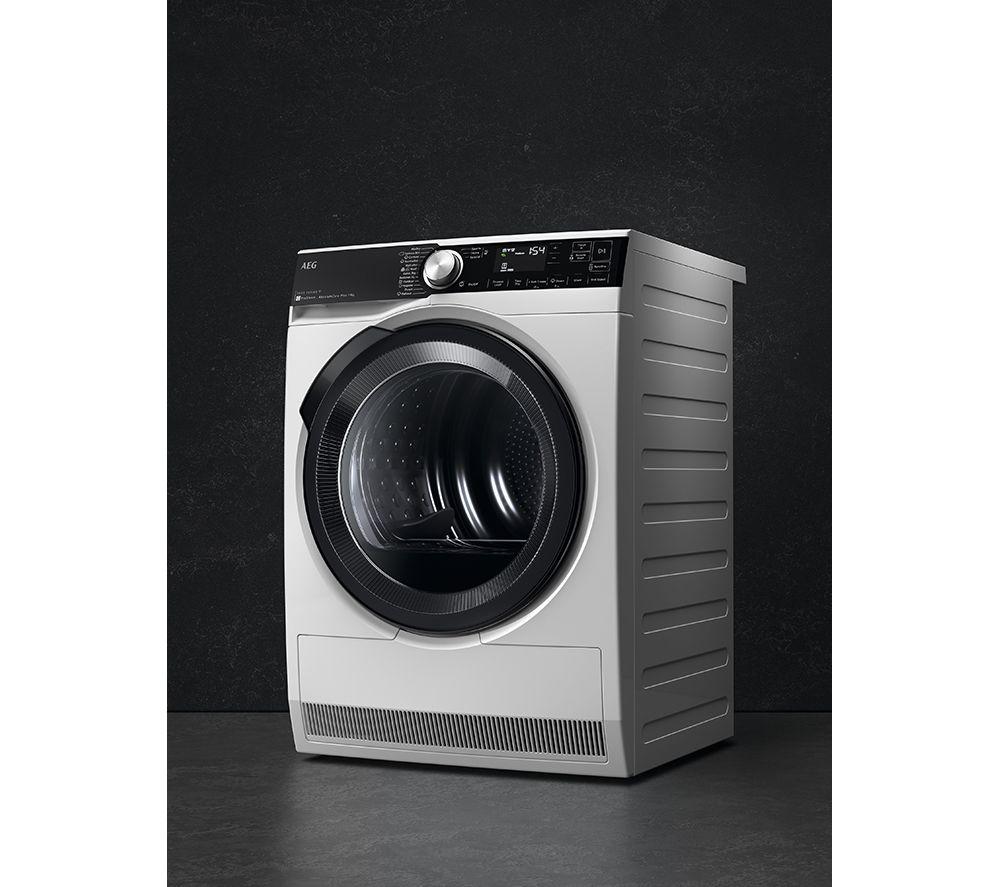 AEG 9000 AbsoluteCare TR959M6BC WiFi-enabled 9 kg Heat Pump Tumble Dryer - White