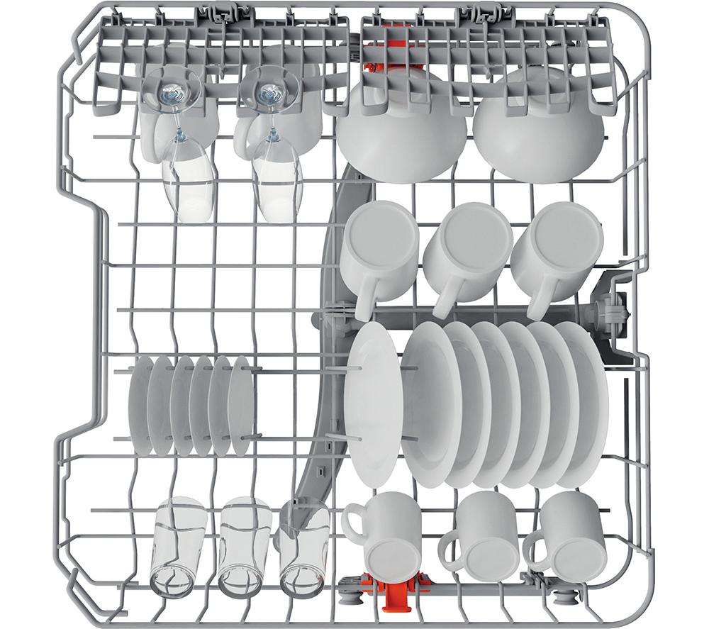 HOTPOINT H2F HL626 X UK Full-size Dishwasher - Inox