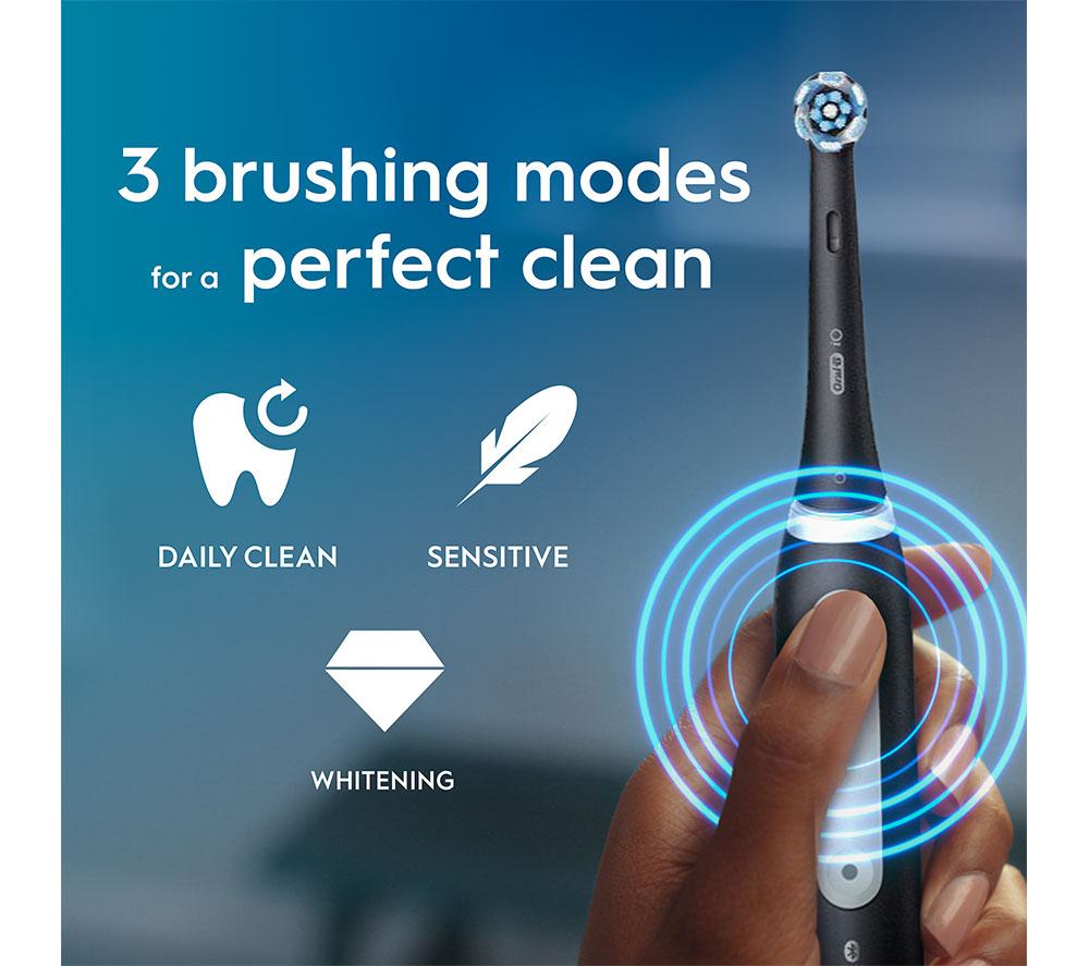 ORAL-B iO3 Electric Toothbrush Duo Pack - Blue & Black