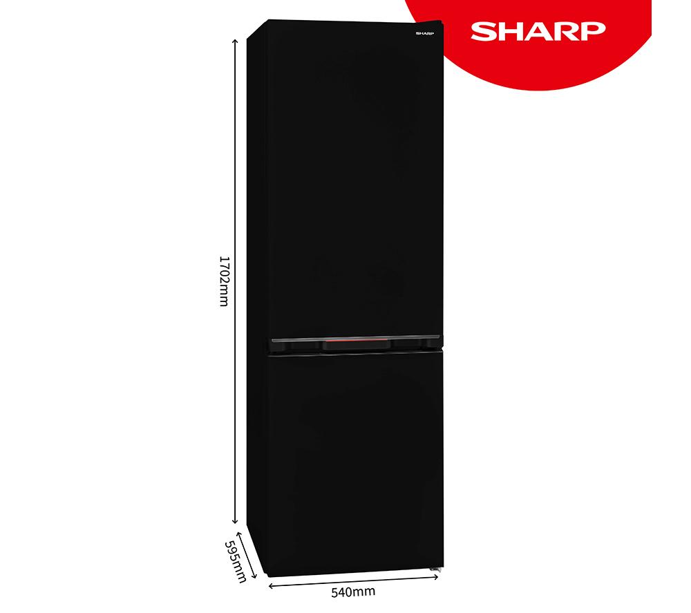 SHARP SJ-BB04DTXBE-EN Frigorífico Combi 60/40 - Negro