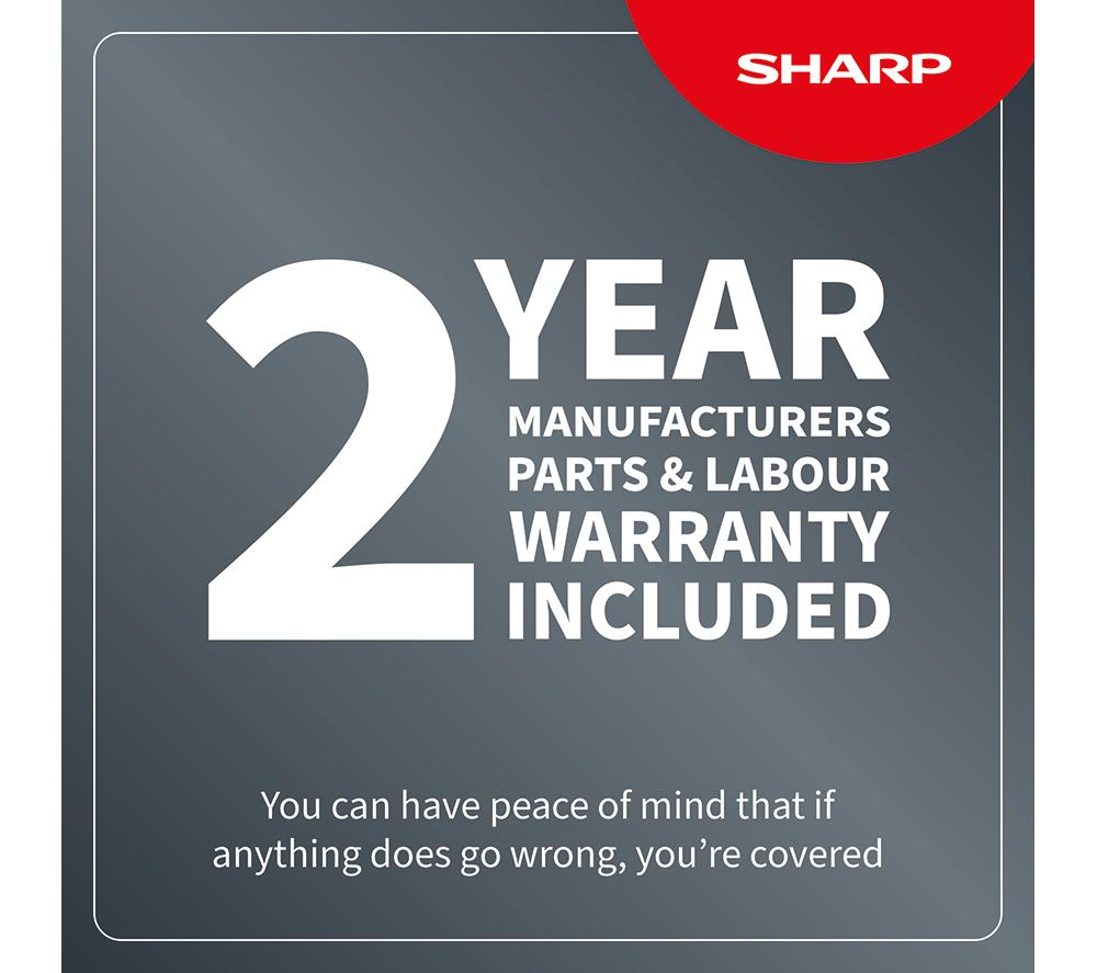 SHARP SJ-BB04DTXBE-EN Frigorífico Combi 60/40 - Negro