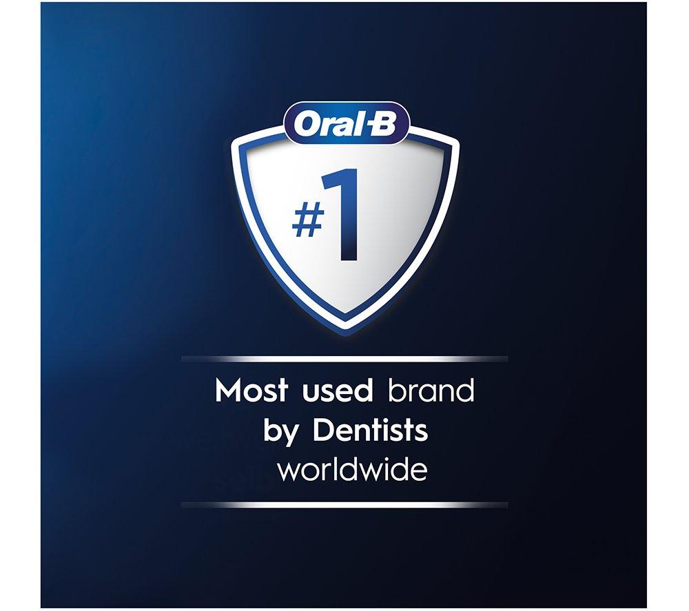 ORAL-B Vitality Pro Electric Toothbrush - Pack of 2, Black & Blue