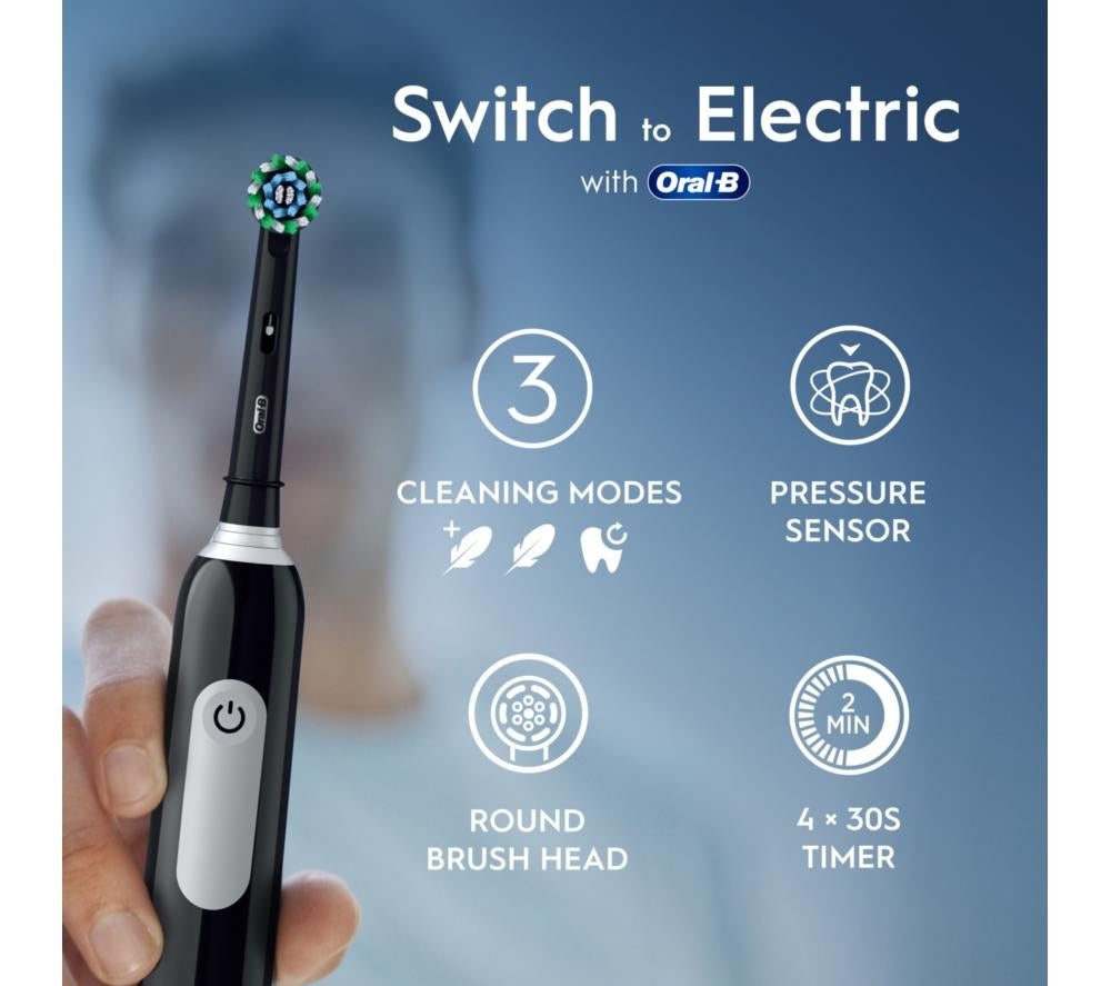 ORAL-B Pro 1 Electric Toothbrush - Black