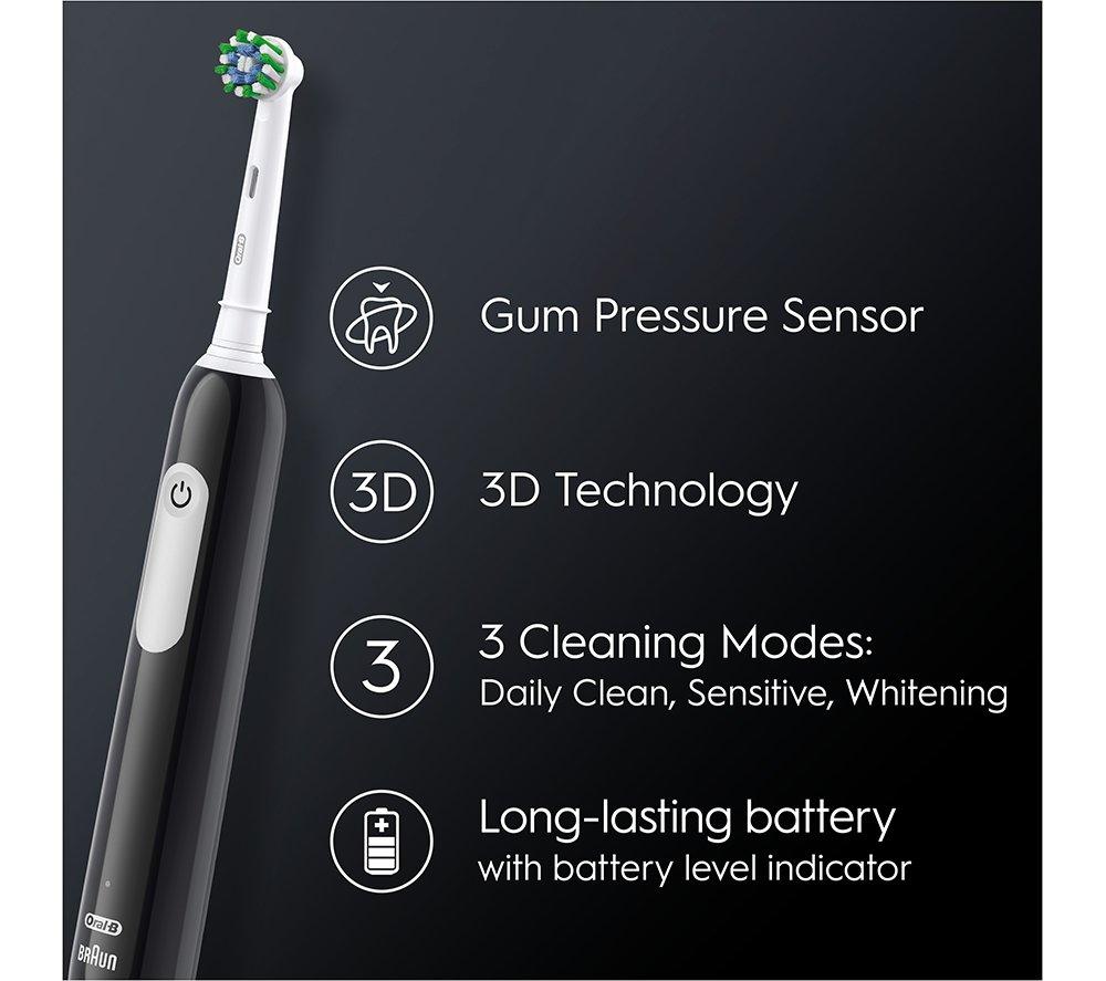 ORAL-B Pro 1 Electric Toothbrush - Black