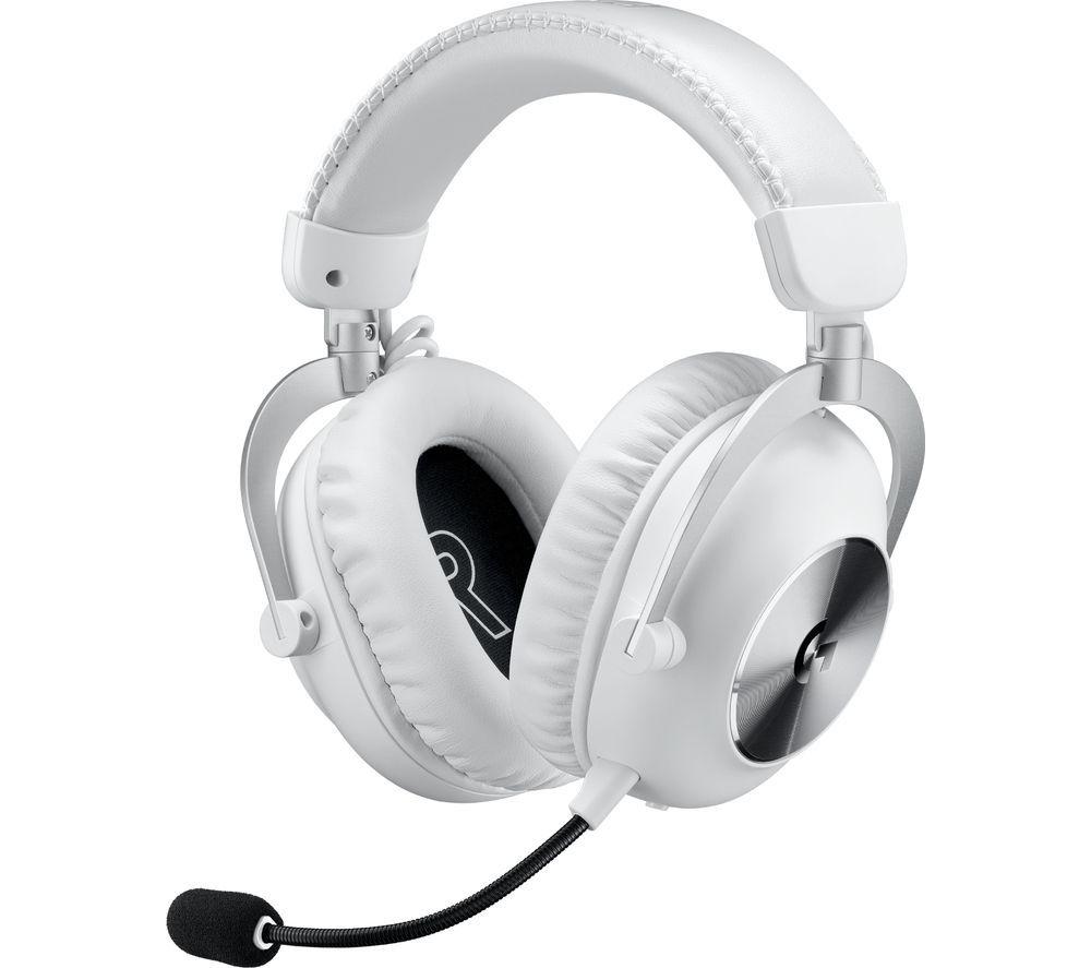 LOGITECH PRO X 2 LIGHTSPEED Wireless 7.1 Gaming Headset (White) & Steam Wallet Card (£20) Bundle
