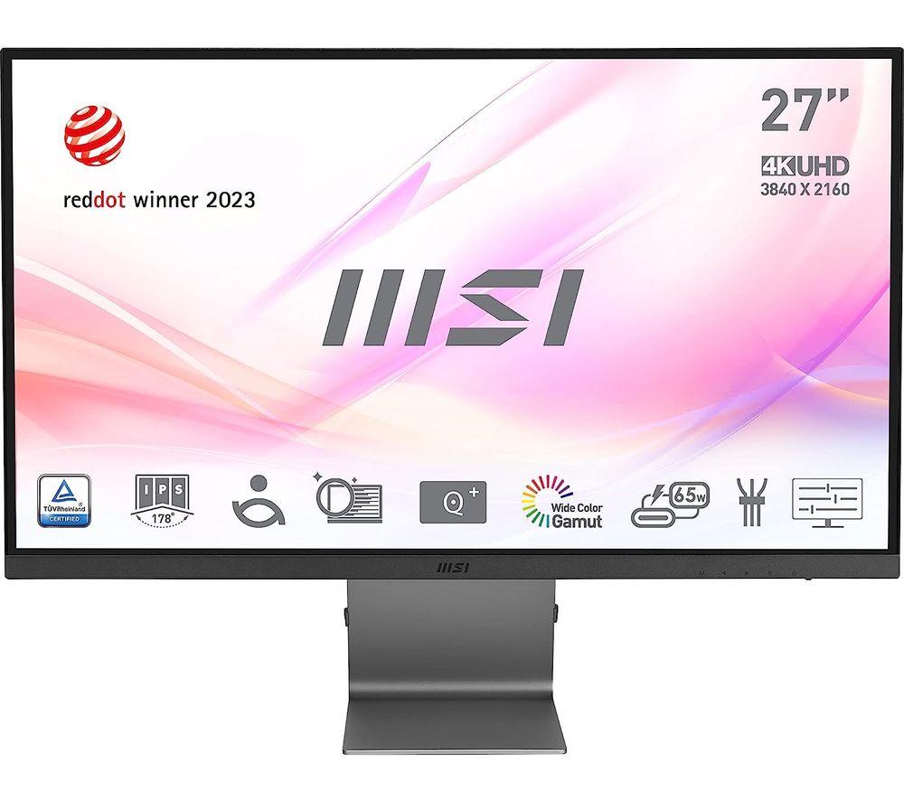 MSI Modern MD271UL 4K Ultra HD 27" IPS Monitor - Grey