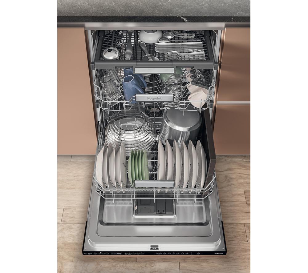 HOTPOINT Maxi Space H7I HP42 L UK Full-size Fully Integrated Dishwasher