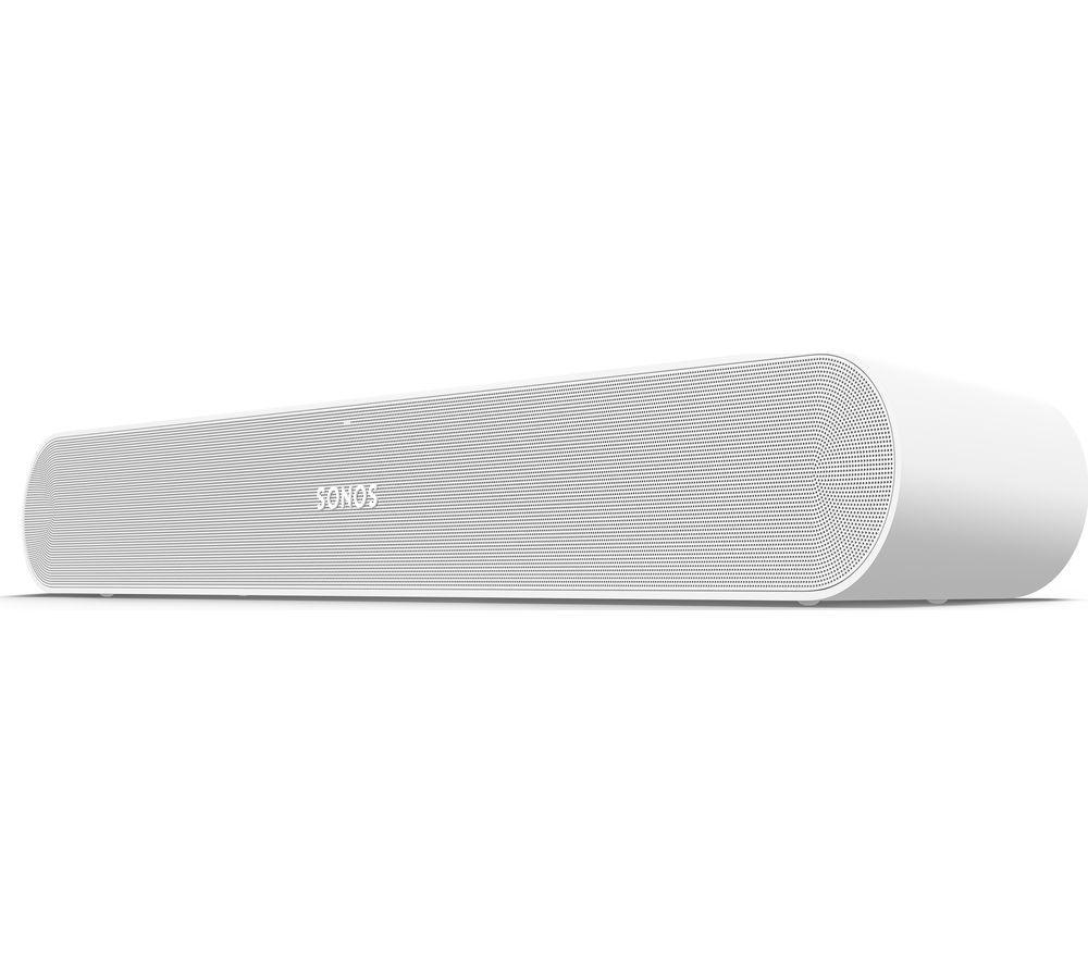 SONOS Ray Compact Sound Bar & SUB Mini Wireless Subwoofer Bundle - White