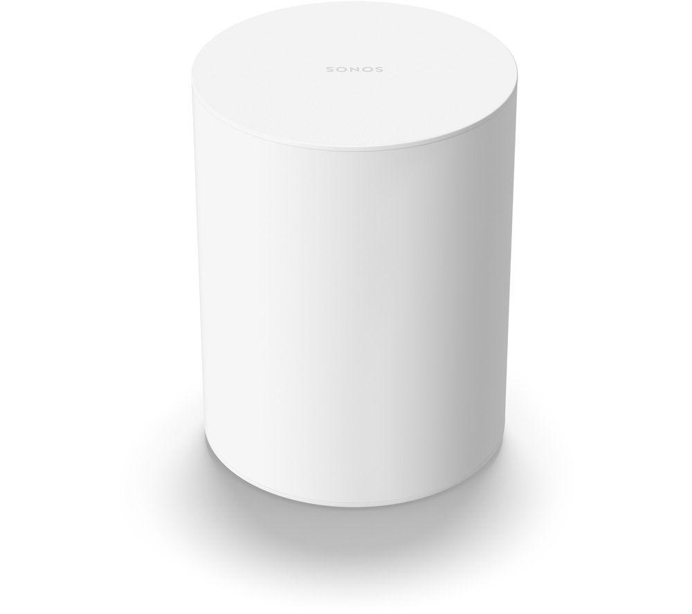 SONOS Ray Compact Sound Bar & SUB Mini Wireless Subwoofer Bundle - White