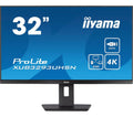 IIYAMA ProLite XUB3293UHSN-B5 4K Ultra HD 32" IPS LCD Monitor - Black