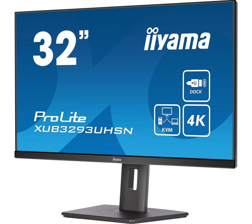 IIYAMA ProLite XUB3293UHSN-B5 Monitor IPS LCD 4K Ultra HD de 32" - Negro