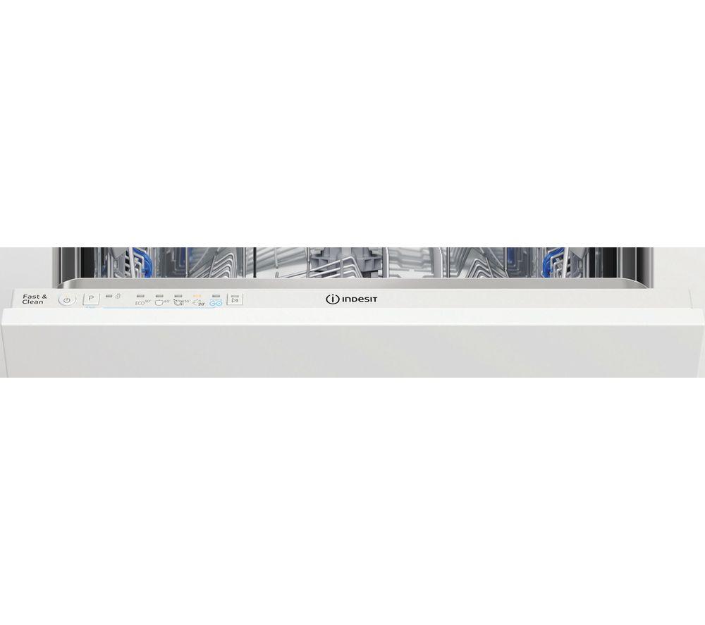 INDESIT D2I HL326 UK Vollintegrierter Standard-Geschirrspüler – Weiß