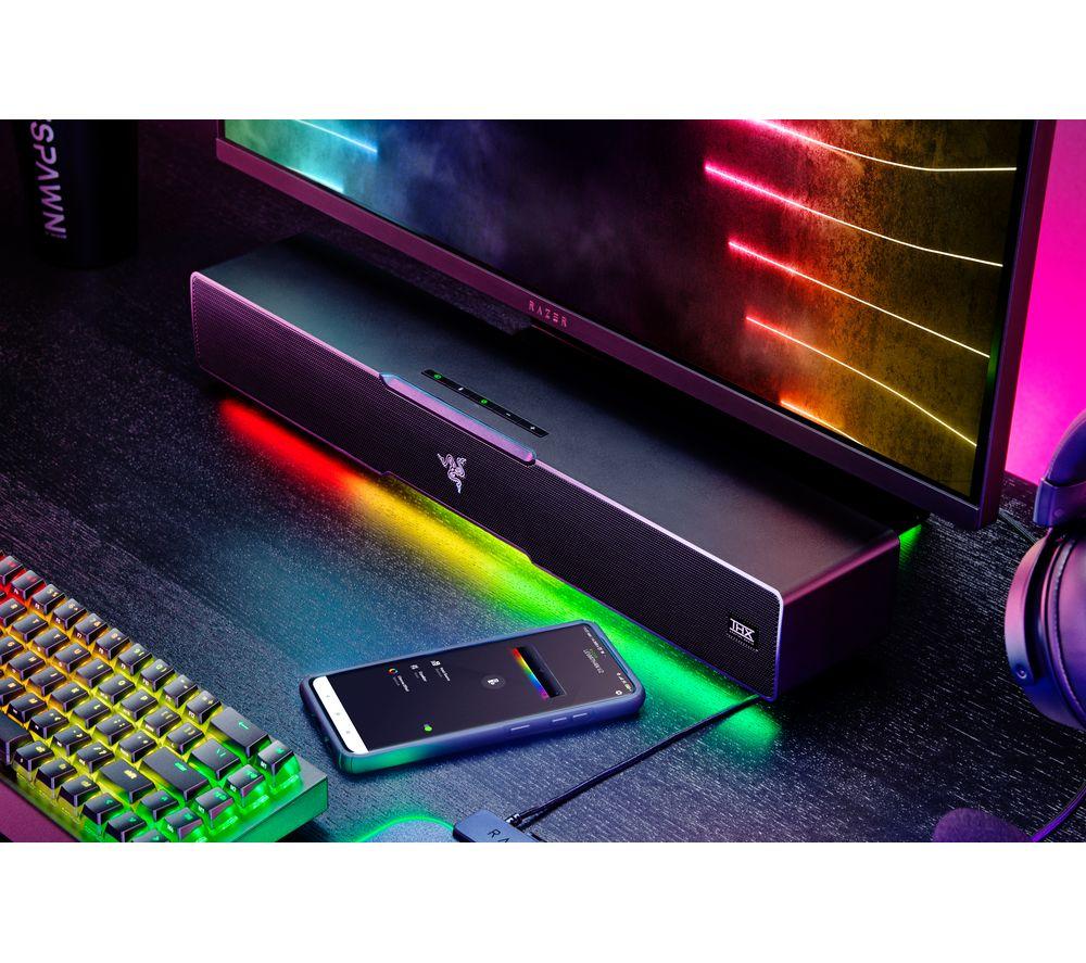 RAZER Leviathan V2 2.1 PC-Soundbar mit Subwoofer - Schwarz