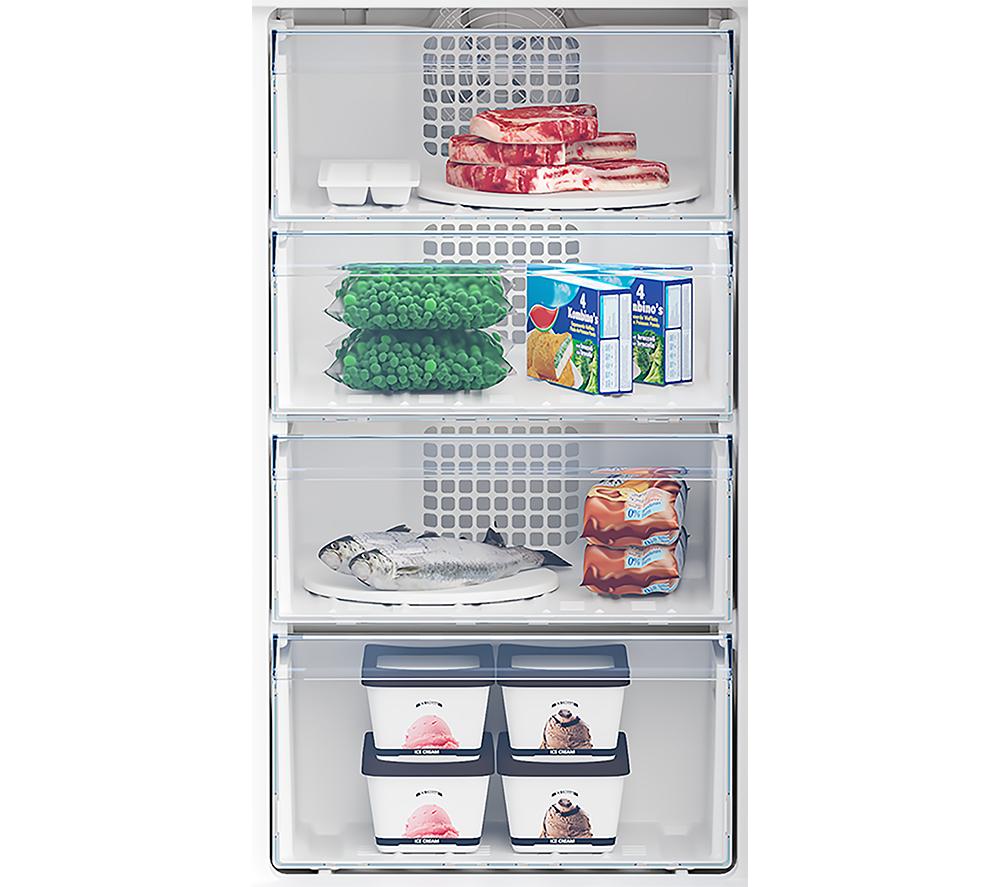 BEKO CFG4582DS Frigorífico y Congelador 50/50 - Plata