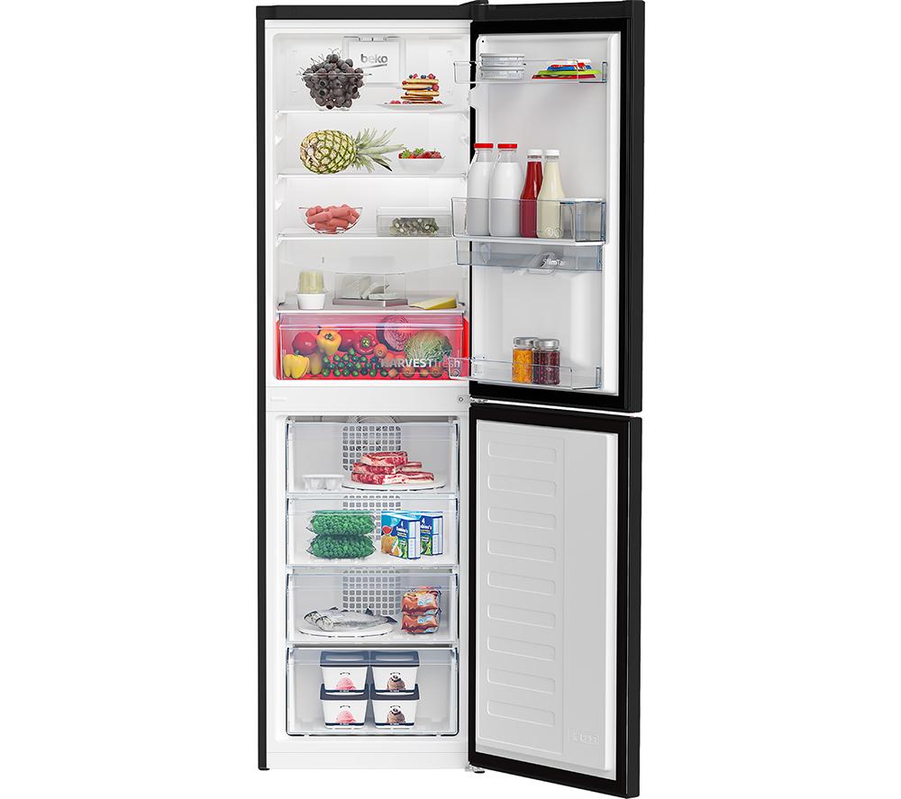 BEKO Pro HarvestFresh CNG4582DVB 50/50 Fridge Freezer - Black