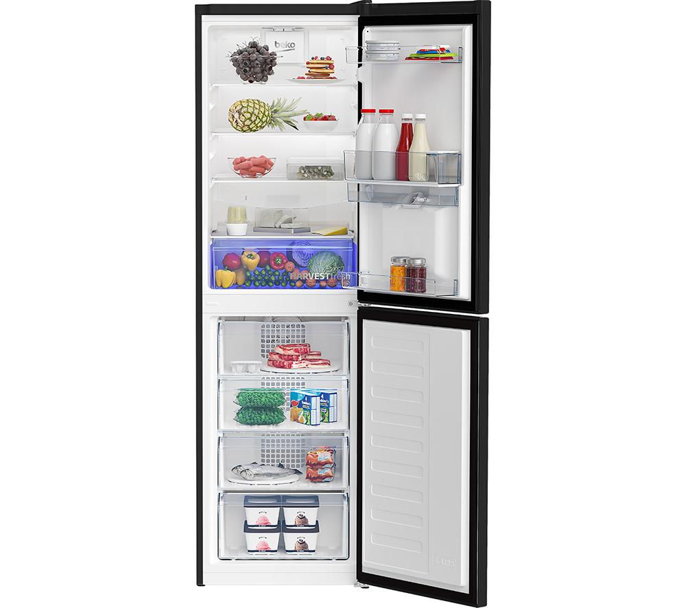 BEKO Pro HarvestFresh CNG4582DVB 50/50 Fridge Freezer - Black