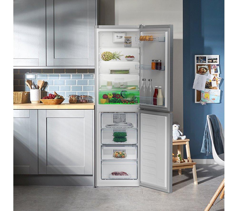 BEKO Pro CNG4582VPS 50/50 Fridge Freezer - Stainless Steel