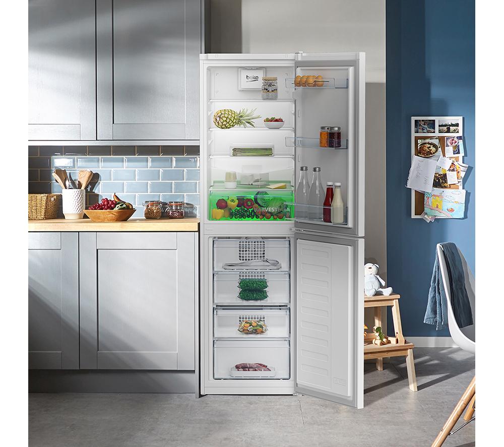 Frigorífico combi BEKO Pro HarvestFresh CNG4582VW 50/50 - Blanco