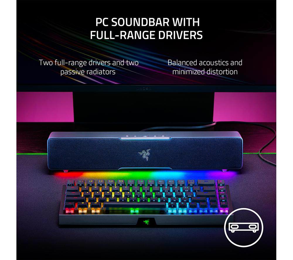 RAZER Leviathan V2 X 2.0 PC Soundbar - Black