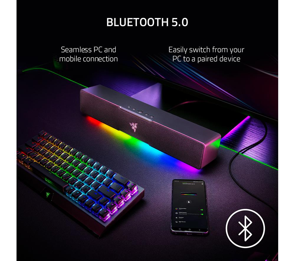 RAZER Leviathan V2 X 2.0 PC Soundbar - Black