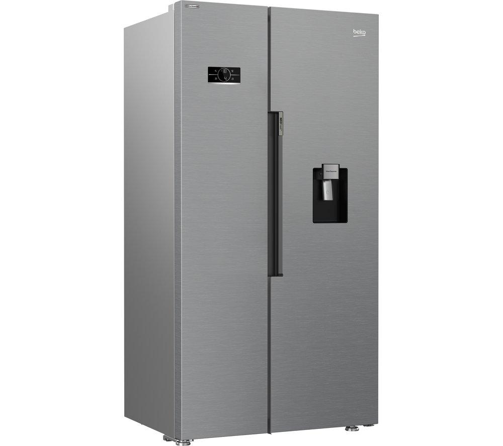 Frigorífico combi americano Beko HarvestFresh ASD2442VPS - Acero inoxidable