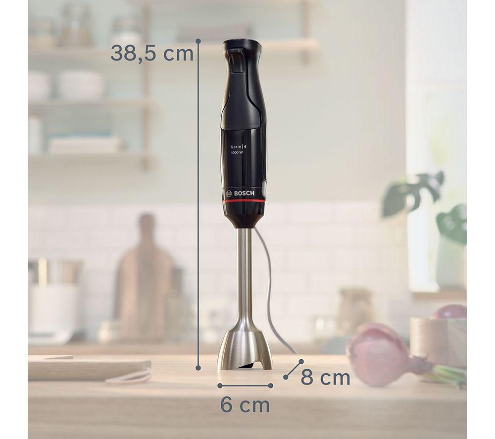 BOSCH Ergomaster 2 in 1 Pressure Controlled Speed Hand Blender MSM4B670GB - Black