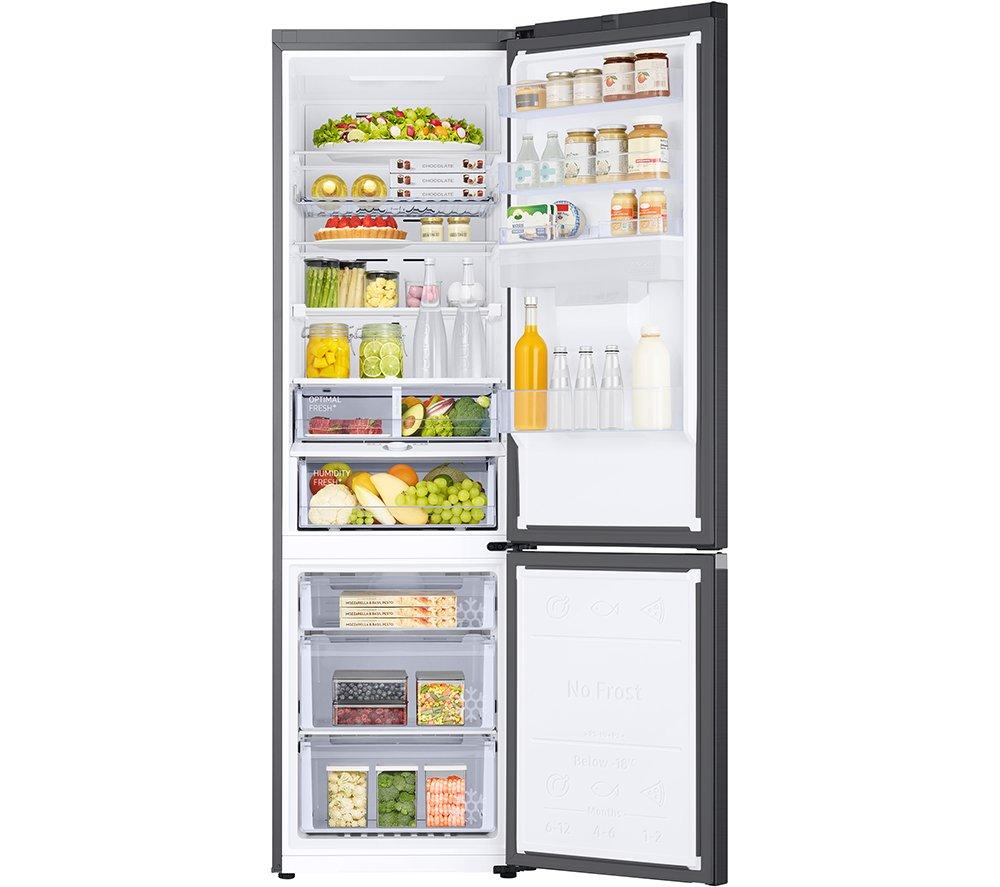 SAMSUNG Series 6 SpaceMax RB38C636DB1/EU Smart 70/30 Fridge Freezer - Black Stainless