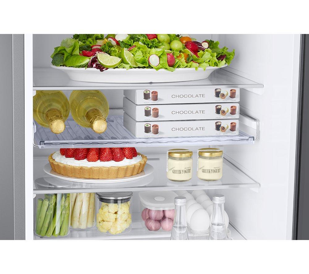 SAMSUNG Series 6 SpaceMax RB38C636DB1/EU Smart 70/30 Fridge Freezer - Black Stainless