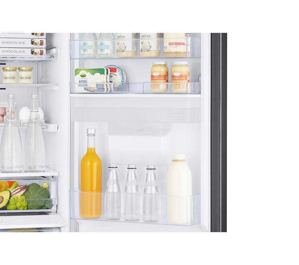 SAMSUNG Series 6 SpaceMax RB38C636DB1/EU Smart 70/30 Fridge Freezer - Black Stainless