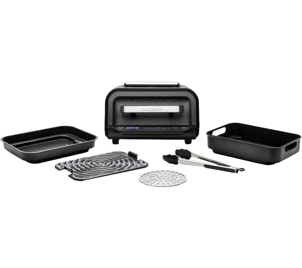 DAEWOO SDA2479GE 8-in-1 Grill and Air Fryer - Black