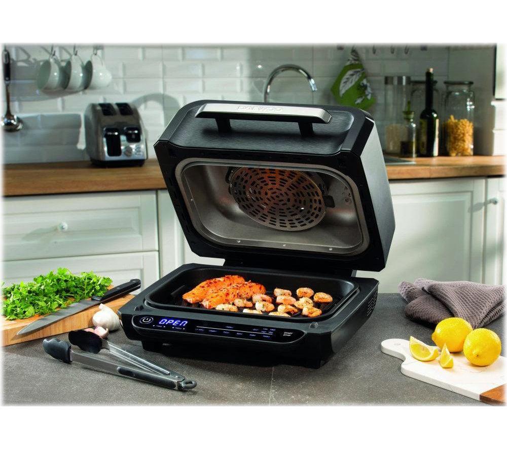 DAEWOO SDA2479GE 8-in-1 Grill and Air Fryer - Black