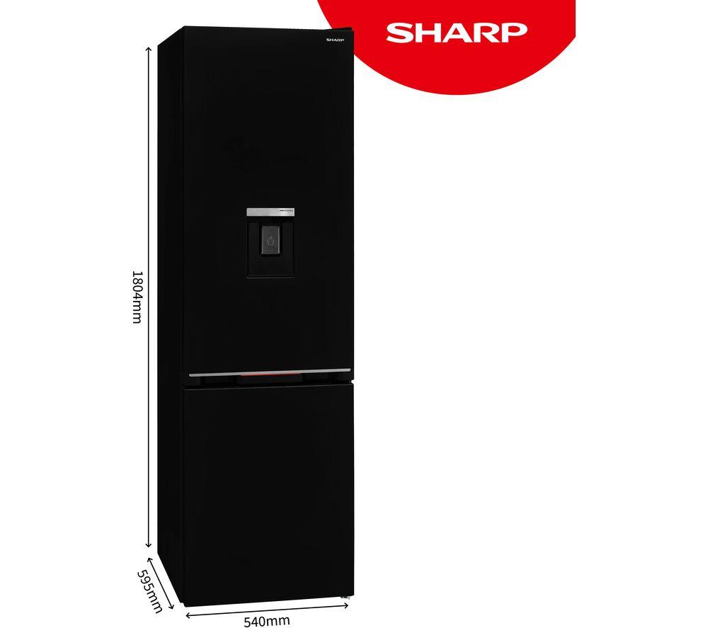 SHARP SJ-BB05DTDBE-EN Frigorífico Combi 60/40 - Negro