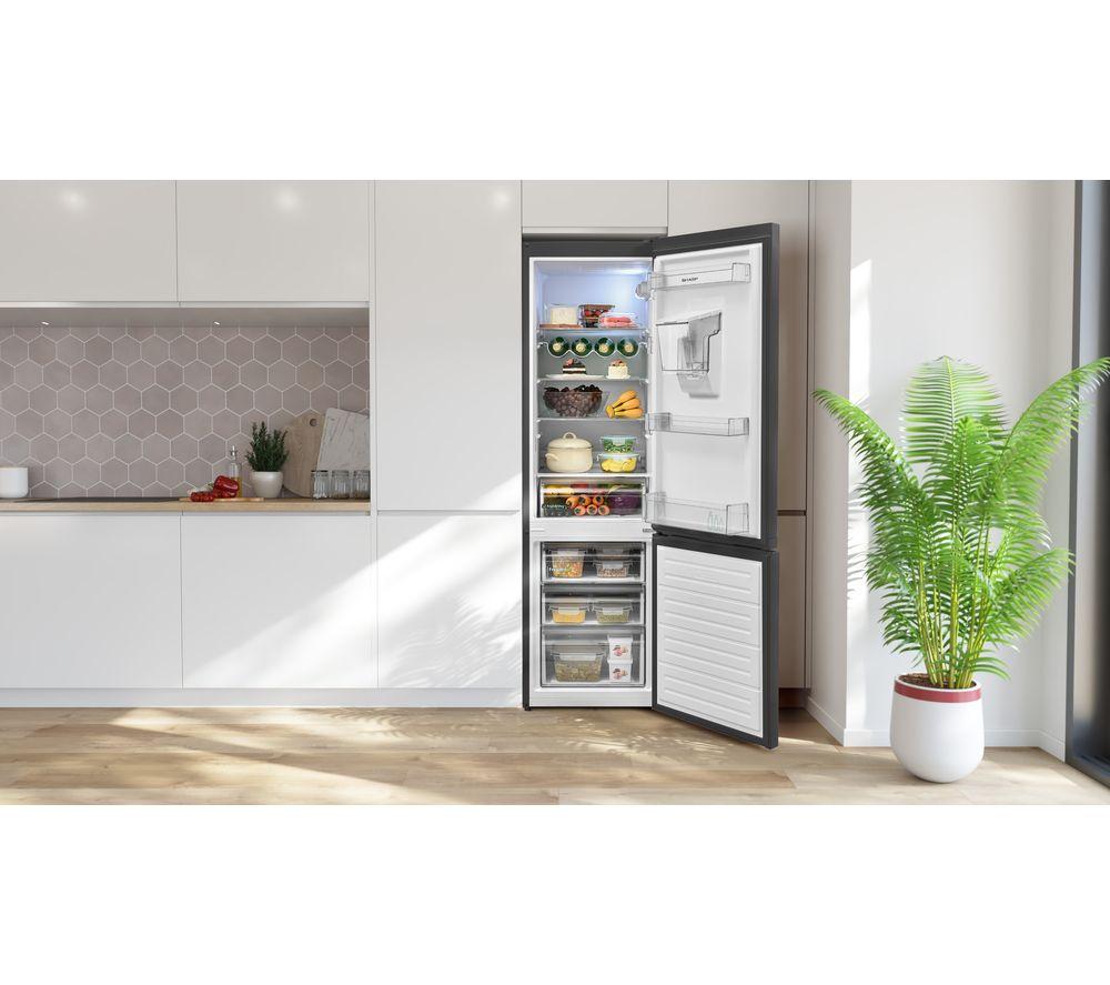 SHARP SJ-BB05DTDBE-EN Frigorífico Combi 60/40 - Negro