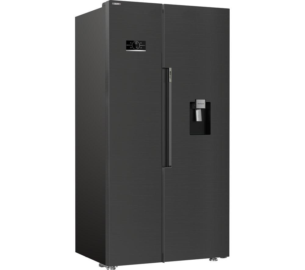 Frigorífico americano BEKO Pro ASD2442VPZ - Negro