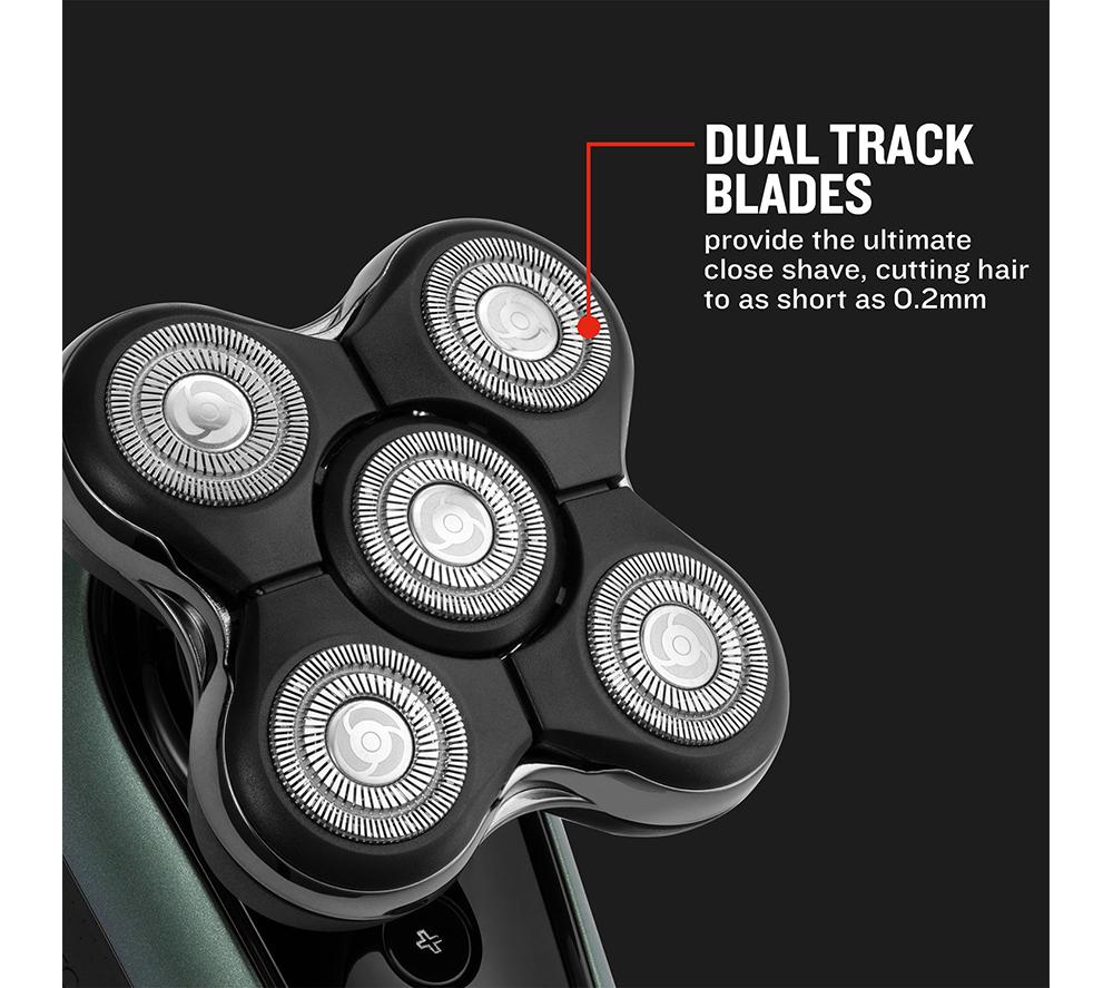REMINGTON Ultimate Series RX7 Rotary Head Shaver - Black & Green