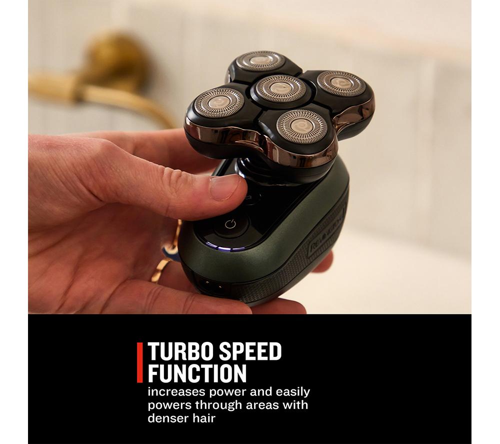 REMINGTON Ultimate Series RX7 Rotary Head Shaver - Black & Green