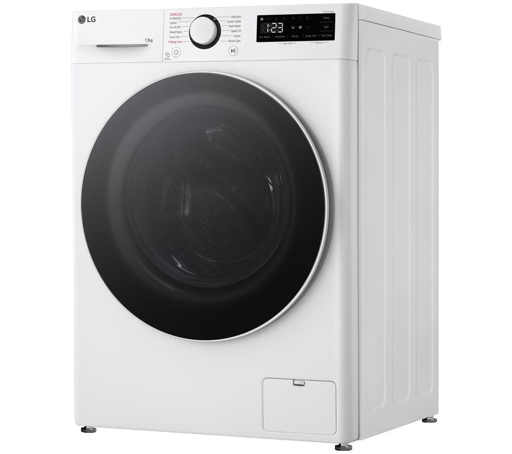 LG Serie 4 AI Direct Drive F4Y513WWLN1 Lavadora de 13 kg y 1400 rpm - Blanca