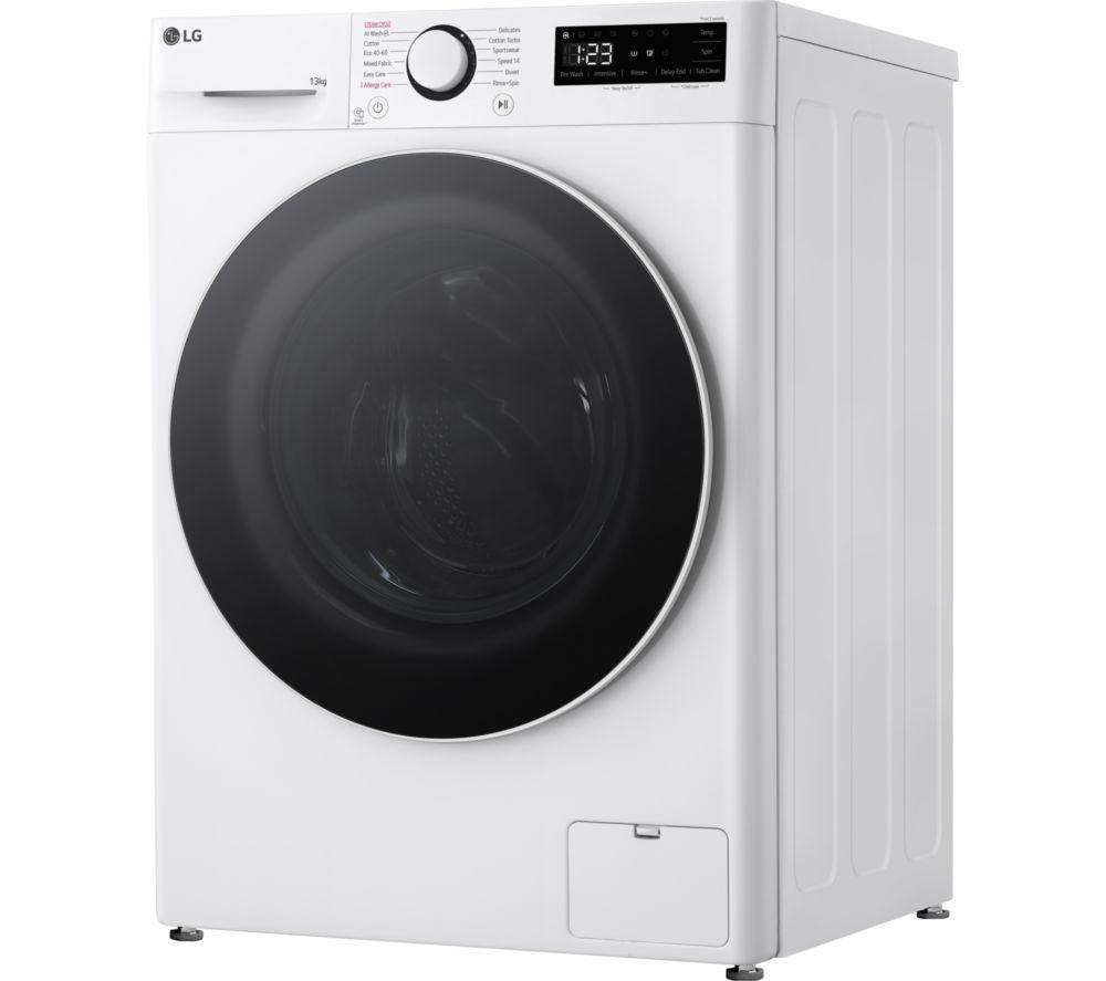 LG Serie 4 AI Direct Drive F4Y513WWLN1 Lavadora de 13 kg y 1400 rpm - Blanca