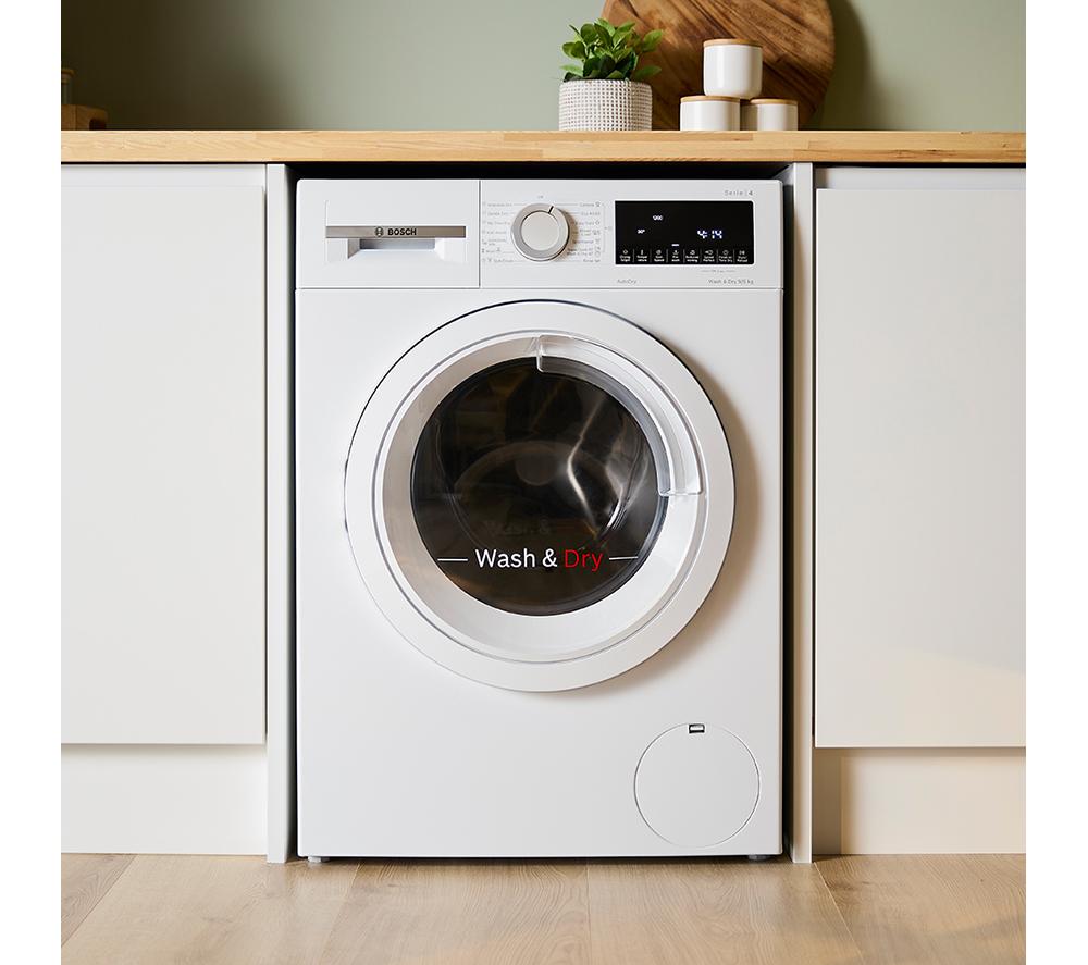BOSCH Serie 4 WNA144V9GB Lavadora secadora de 9 kg - Blanca